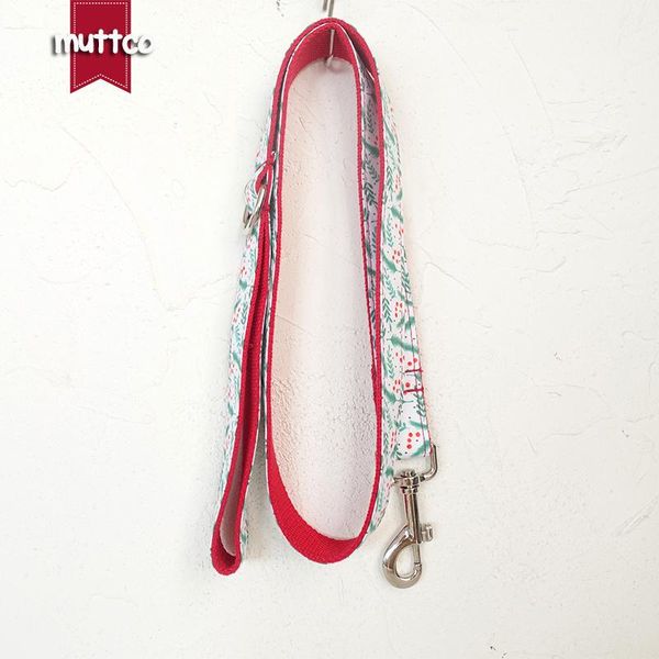 dog collars & leashes muttco retailing self-design leash the christmas leaves handmade poly satin and nylon 5 sizes udl096
dog collars & leashes muttco retailing self-design leash the christmas leaves handmade poly satin and nylon 5 sizes udl096