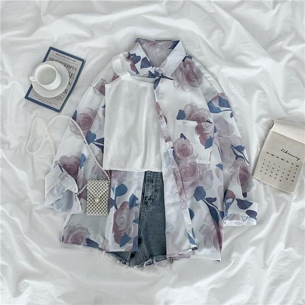 women's blouses & shirts ebaihui women spring fashion print satin shirt female casual long sleeve turn down collar blouse lady loose bl, White
women's blouses & shirts ebaihui women spring fashion print satin shirt female casual long sleeve turn down collar blouse lady loose bl, White