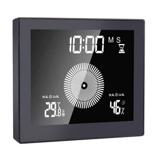 wall clocks digital timer clock upper and lower limit temperature humidity display waterproof ip65 bathroom table alarm
wall clocks digital timer clock upper and lower limit temperature humidity display waterproof ip65 bathroom table alarm