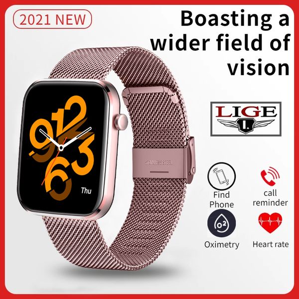 lige new smart watch women full touch screen sports fitness watch ip67 waterproof ladies smart watch bluetooth for android iosg, Slivery;brown
lige new smart watch women full touch screen sports fitness watch ip67 waterproof ladies smart watch bluetooth for android iosg, Slivery;brown