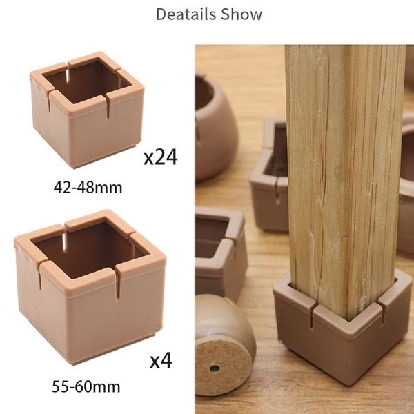 chair covers 24pcs silicone foot protection table bottom cover pads set leg caps furniture wood floor protectors
chair covers 24pcs silicone foot protection table bottom cover pads set leg caps furniture wood floor protectors