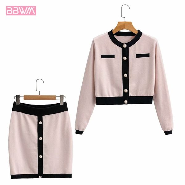 small fragrance round neck single breasted hit color long sleeve chic women's jacket sweet pearl buckle short female skirt suit 210507, White
small fragrance round neck single breasted hit color long sleeve chic women's jacket sweet pearl buckle short female skirt suit 210507, White