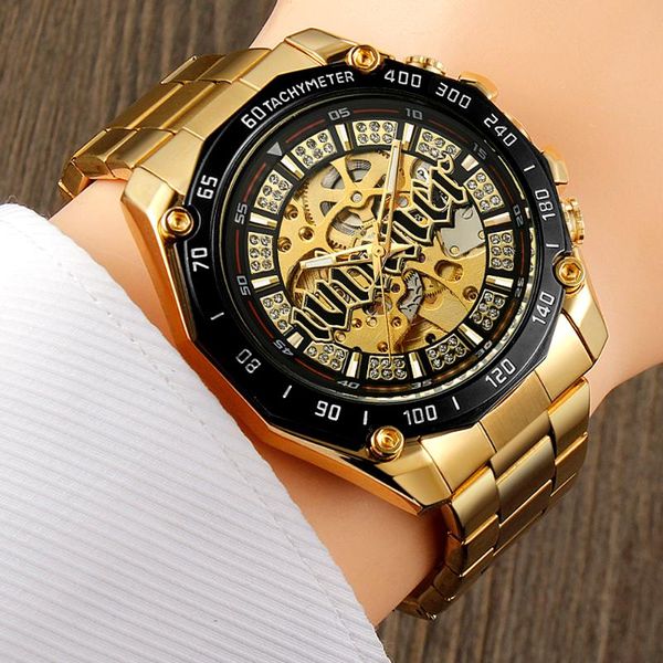 relogio champion winner automatic watch men luxury famous brand golden skeleton mechanical wristwatches relogios masculinos, Slivery;brown
relogio champion winner automatic watch men luxury famous brand golden skeleton mechanical wristwatches relogios masculinos, Slivery;brown