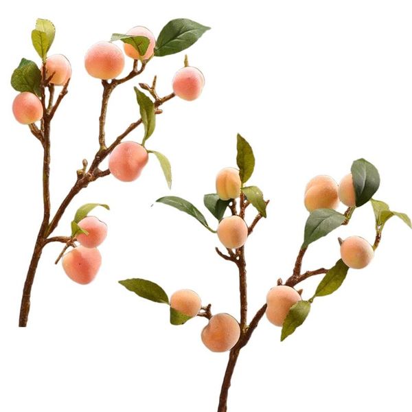 simulation peach tree branches artificial fake fruit lifelike decorative m6ce party decoration
simulation peach tree branches artificial fake fruit lifelike decorative m6ce party decoration