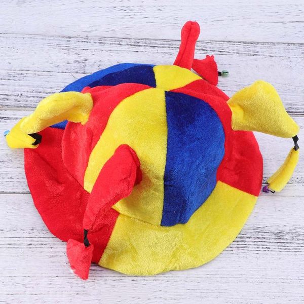 party hats kid jester hat carnival costume clown headsets funny performance props multi-angle (with bell or without fo
party hats kid jester hat carnival costume clown headsets funny performance props multi-angle (with bell or without fo