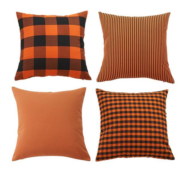 pillow case halloween pillowcase fall plaid throw covers autumn orange cushion cover 30*50/40*40/45*45/50*50/55*55/60*60/65*65 cm
pillow case halloween pillowcase fall plaid throw covers autumn orange cushion cover 30*50/40*40/45*45/50*50/55*55/60*60/65*65 cm