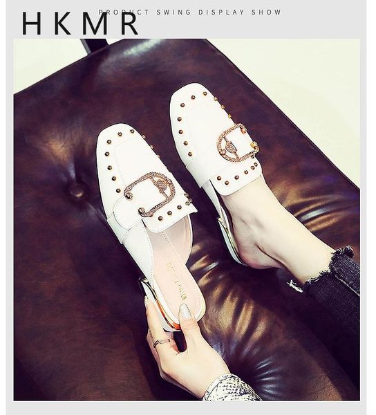 slippers 2021 ladies' summer letter studded decorative sandals fashion women muller high-end pu soft square, Black
slippers 2021 ladies' summer letter studded decorative sandals fashion women muller high-end pu soft square, Black