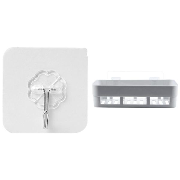 bathroom shelves wall-mounted white with 20pcs waterproof adhesive heavy load rack stainless steel hook hooks & rails
bathroom shelves wall-mounted white with 20pcs waterproof adhesive heavy load rack stainless steel hook hooks & rails
