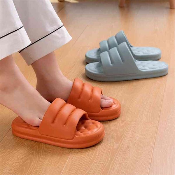 summer concise indoor women bath slippers trend thick 4cm heel bedroom couples flat shoes non-slip home ladies eva slides 210628, Black
summer concise indoor women bath slippers trend thick 4cm heel bedroom couples flat shoes non-slip home ladies eva slides 210628, Black