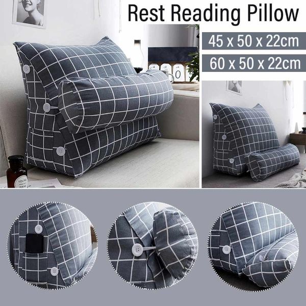 cushion/decorative pillow 45/60cm stereo couch bed triangular backrest waist cushion washable sofa rest household bedroom bedding
cushion/decorative pillow 45/60cm stereo couch bed triangular backrest waist cushion washable sofa rest household bedroom bedding