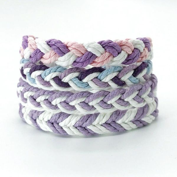 charm bracelets 2021 4pcs/set braided woven purple rope bracelet for women on hand gift man set jewelryethnic tribal wristbands, Golden;silver
charm bracelets 2021 4pcs/set braided woven purple rope bracelet for women on hand gift man set jewelryethnic tribal wristbands, Golden;silver