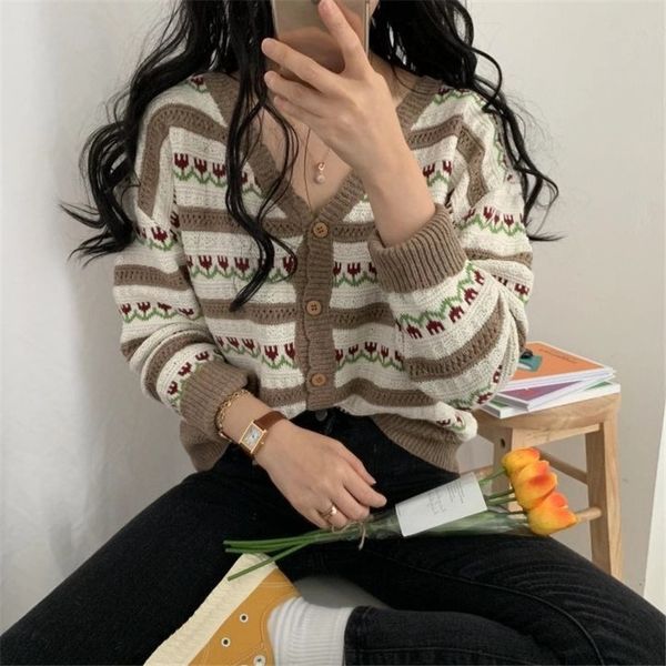 comelknitted cardigan sweater coat women fashion vintage floral hollow out chic elegant autumn winter sweaters 210515, White
comelknitted cardigan sweater coat women fashion vintage floral hollow out chic elegant autumn winter sweaters 210515, White