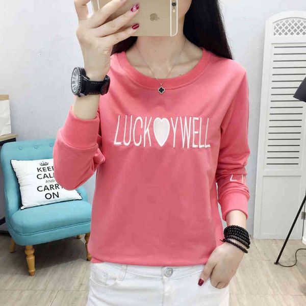 women's knits & tees letter embroidery plus size women pullover autumn streetwear sweatshirt long sleeve sudadera fall woman clothes sw, White
women's knits & tees letter embroidery plus size women pullover autumn streetwear sweatshirt long sleeve sudadera fall woman clothes sw, White