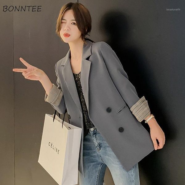 blazers women pocket patchwork design temperament stylish spring all-match loose notched office lady charm solid korean fashion women's, White;black
blazers women pocket patchwork design temperament stylish spring all-match loose notched office lady charm solid korean fashion women's, White;black
