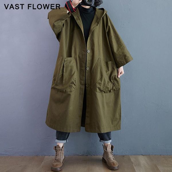 women's trench coats 2021 spring autumn plus size oversized hooded big pocket casual loose long coat for women clothes outerwear cardig, Tan;black
women's trench coats 2021 spring autumn plus size oversized hooded big pocket casual loose long coat for women clothes outerwear cardig, Tan;black