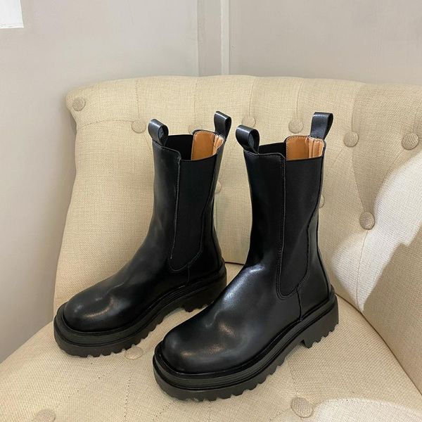 boots leather women brand fall winter warm short ankle platform flats shoes waterproof water non-slip, Black
boots leather women brand fall winter warm short ankle platform flats shoes waterproof water non-slip, Black