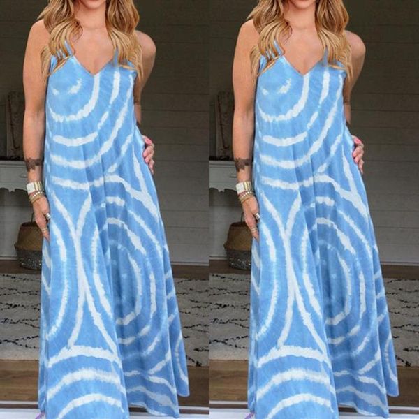 casual dresses women's v-neck sling sleeveless long dress european and american bohemian print blue, Black;gray
casual dresses women's v-neck sling sleeveless long dress european and american bohemian print blue, Black;gray