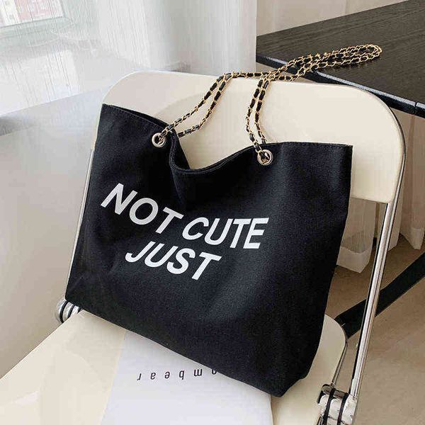 shopping bags large capacity women s new fashion chain shoulder messenger woman 220309
shopping bags large capacity women s new fashion chain shoulder messenger woman 220309