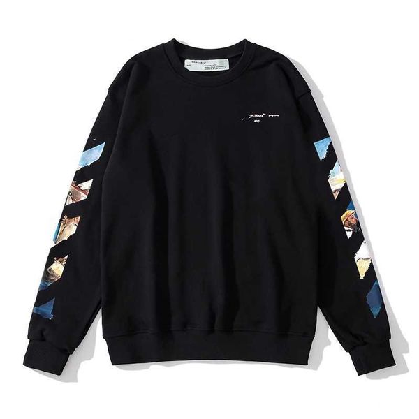 hoodies21ss autumn winter tide br off monet oil painting ow arrow graffiti sweater for men and women with loose round neck, Black
hoodies21ss autumn winter tide br off monet oil painting ow arrow graffiti sweater for men and women with loose round neck, Black