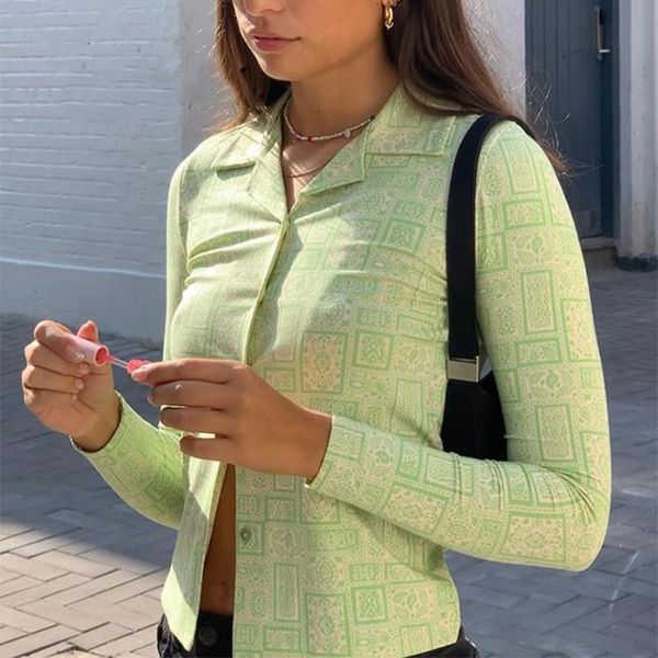 women's t-shirt 2021 women casual long sleeve cardigan shirts fashion y2k geometric print lapel single-breasted female, White
women's t-shirt 2021 women casual long sleeve cardigan shirts fashion y2k geometric print lapel single-breasted female, White