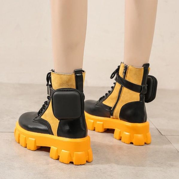boots fashion pocket women boot lace up ladies ankle female motorcycle chunky sole pouch high heels woman platform shoe, Black
boots fashion pocket women boot lace up ladies ankle female motorcycle chunky sole pouch high heels woman platform shoe, Black