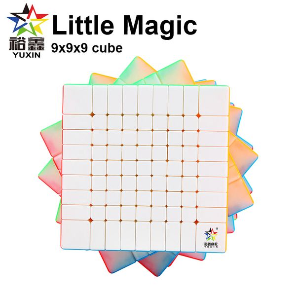 Yuxin Little Magic 9x9x9 Speed Cube stickerless Zhisheng 9x9 Puzzle Cubes Professional Cube Educational Toys For Children
Yuxin Little Magic 9x9x9 Speed Cube stickerless Zhisheng 9x9 Puzzle Cubes Professional Cube Educational Toys For Children