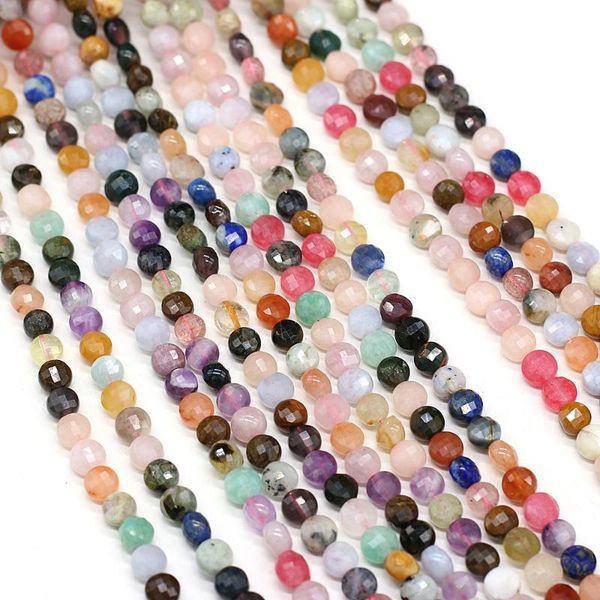 other natural mixed color stone flat round semi-precious stones exquisite bead making diy fashion elegant bracelet necklace gift
other natural mixed color stone flat round semi-precious stones exquisite bead making diy fashion elegant bracelet necklace gift