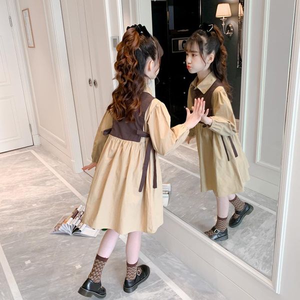 girl's dresses girl gown kids baby party evening dress 2021 khaki warm plus thicken winter autumn cotton size children clothing, Red;yellow
girl's dresses girl gown kids baby party evening dress 2021 khaki warm plus thicken winter autumn cotton size children clothing, Red;yellow