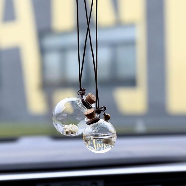 car perfume bottle empty hanging for essential oils pendant auto ornament with flower air freshener
car perfume bottle empty hanging for essential oils pendant auto ornament with flower air freshener