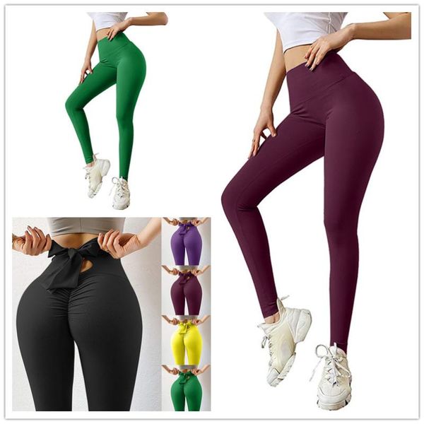 yoga outfit leggings sport women fitness fashion ladies bandage bow tie pure color hip lifting elastic running gym pants#l
yoga outfit leggings sport women fitness fashion ladies bandage bow tie pure color hip lifting elastic running gym pants#l