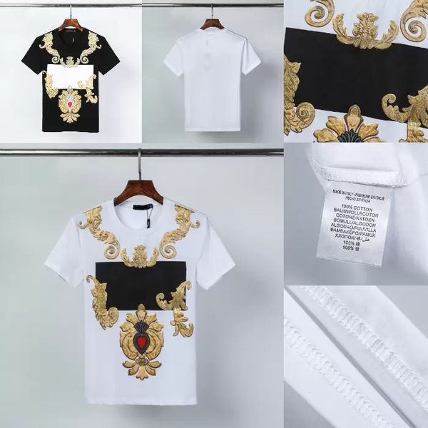 new fashion brand running peripheral short sleeve t-shirt men's and women's couple printed men's t-shirt backing designer, White;black
new fashion brand running peripheral short sleeve t-shirt men's and women's couple printed men's t-shirt backing designer, White;black
