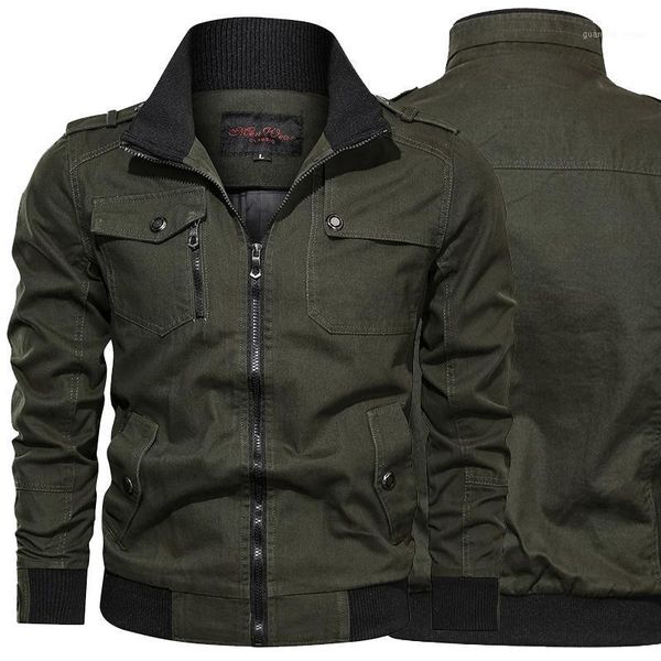 men's jackets 2021 military jacket men spring autumn cotton windbreaker pilot coat army bomber cargo flight male clothes, Black;brown
men's jackets 2021 military jacket men spring autumn cotton windbreaker pilot coat army bomber cargo flight male clothes, Black;brown