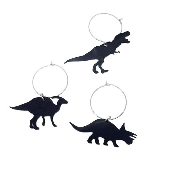 dangle & chandelier black acrylic dinosaur drop earrings fashion women hiphop earring e18014, Silver
dangle & chandelier black acrylic dinosaur drop earrings fashion women hiphop earring e18014, Silver