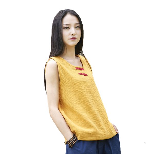 women's t-shirt johnature women cotton linen t-shirts sleeveless o-neck summer vintage button 6 color brief casual xsla, White
women's t-shirt johnature women cotton linen t-shirts sleeveless o-neck summer vintage button 6 color brief casual xsla, White