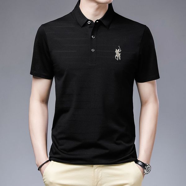 men's t shirts short sleeve polo summer no iron embroidery leisure trend lapel fashion half, White;black
men's t shirts short sleeve polo summer no iron embroidery leisure trend lapel fashion half, White;black