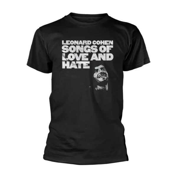leonard cohen songs of love and hate official t-shirt men unisex, White;black
leonard cohen songs of love and hate official t-shirt men unisex, White;black