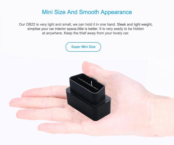 car gps & accessories multi-function smart ob22 obd tracker compact size realtime tracking device plug out alarm over speed geo-fence
car gps & accessories multi-function smart ob22 obd tracker compact size realtime tracking device plug out alarm over speed geo-fence