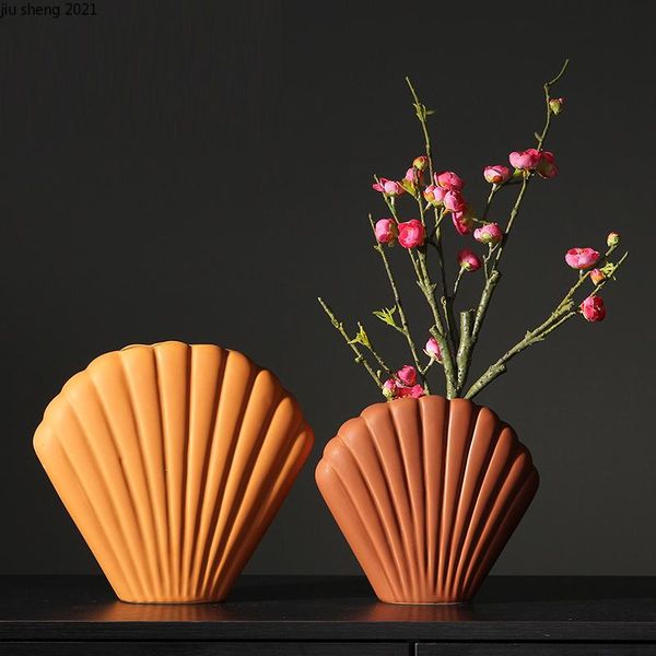 vases european ceramic shell vase art flower arrangement hydroponic creative living room counterhome decoration
vases european ceramic shell vase art flower arrangement hydroponic creative living room counterhome decoration