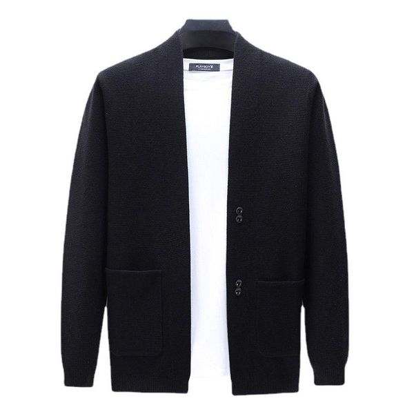 men's sweaters 2021 spring autumn fashion solid color sweater men's cardigan v-neck long sleeve mens casual slim knitted coat e170, White;black
men's sweaters 2021 spring autumn fashion solid color sweater men's cardigan v-neck long sleeve mens casual slim knitted coat e170, White;black