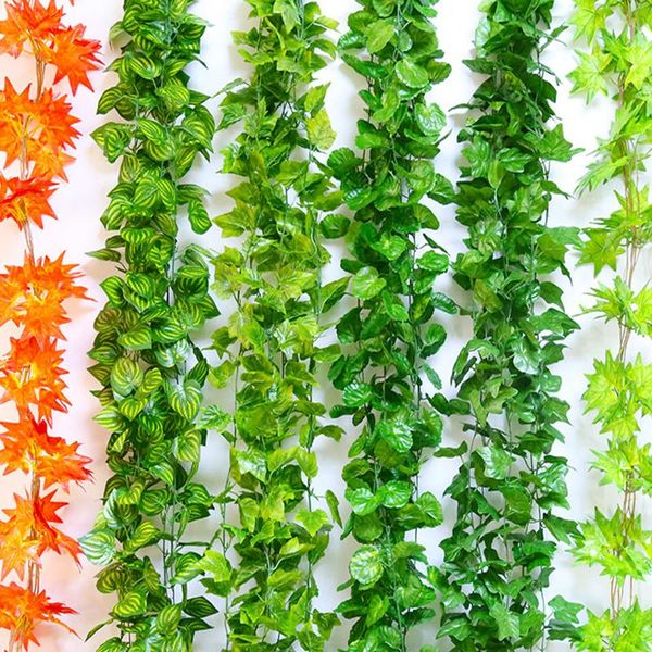 decorative flowers & wreaths artificial ivy green leaf garland plants vine fake foliage home decor plastic flower rattan string diy wreath
decorative flowers & wreaths artificial ivy green leaf garland plants vine fake foliage home decor plastic flower rattan string diy wreath