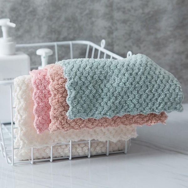 cleaning cloths 4pcs/set household kitchen set strong water absorption rag soft coral fleece dishcloth bathroom napery
cleaning cloths 4pcs/set household kitchen set strong water absorption rag soft coral fleece dishcloth bathroom napery