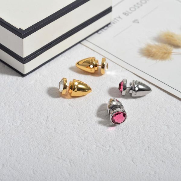 stud shape tapered drill earrings gold silver color zircon shiny earring mesh, Golden;silver
stud shape tapered drill earrings gold silver color zircon shiny earring mesh, Golden;silver