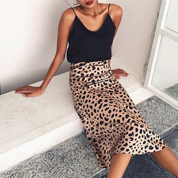 retro high waist leopard women skirts print satin slim a line medium length skirt evening party casual, Black
retro high waist leopard women skirts print satin slim a line medium length skirt evening party casual, Black