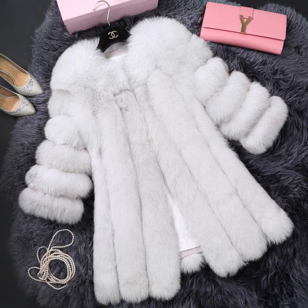 women's fur & faux nice direct selling single three quarter regular o-neck vest coat finland seven and long, Black
women's fur & faux nice direct selling single three quarter regular o-neck vest coat finland seven and long, Black