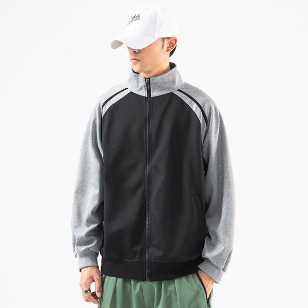 men's jackets spring spliced jacket men and women zipper outerwear fashion casual all-match loose coat sportswear male clothing plus si, Black;brown
men's jackets spring spliced jacket men and women zipper outerwear fashion casual all-match loose coat sportswear male clothing plus si, Black;brown