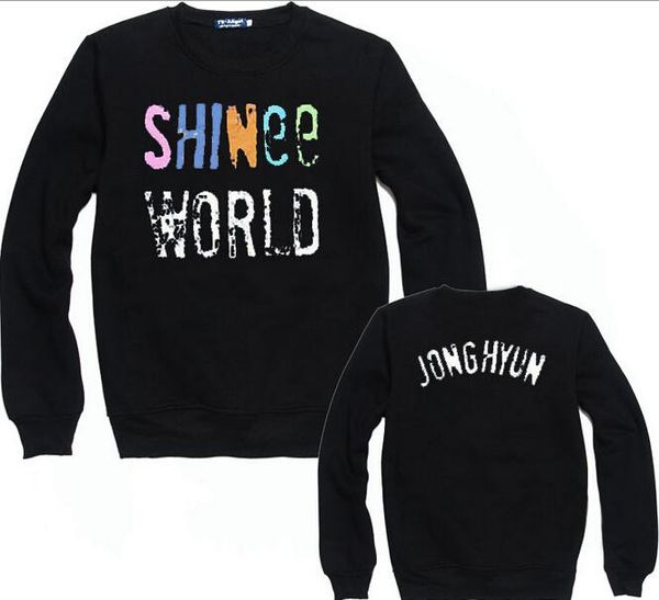 women's hoodies & sweatshirts kpop shinee concert world colorful letter print black member name o neck pullover sweatshirt
women's hoodies & sweatshirts kpop shinee concert world colorful letter print black member name o neck pullover sweatshirt