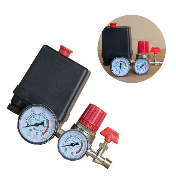 inflatable pump professional 4 holes durable air compressor pressure switch control with gauges regulator
inflatable pump professional 4 holes durable air compressor pressure switch control with gauges regulator