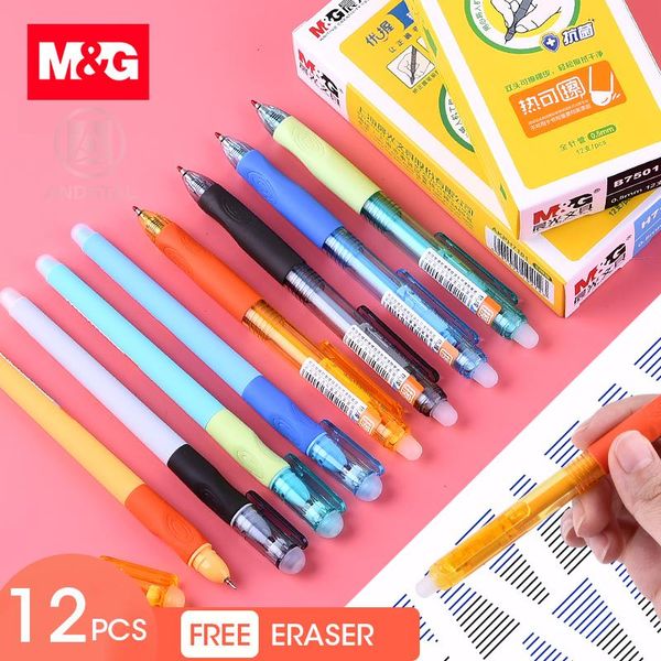 gel pens 6/12/14/16pcs brand ergonomic erasable pen 0.5mm andstal refill with eraser gelpen for school office supplies
gel pens 6/12/14/16pcs brand ergonomic erasable pen 0.5mm andstal refill with eraser gelpen for school office supplies