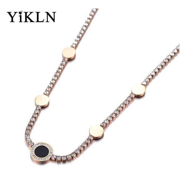 yikln sparkling titanium stainless steel cz crystal 5pcs disc choker necklaces for women bohemia rhinestone necklace yn19192 pendant, Silver
yikln sparkling titanium stainless steel cz crystal 5pcs disc choker necklaces for women bohemia rhinestone necklace yn19192 pendant, Silver