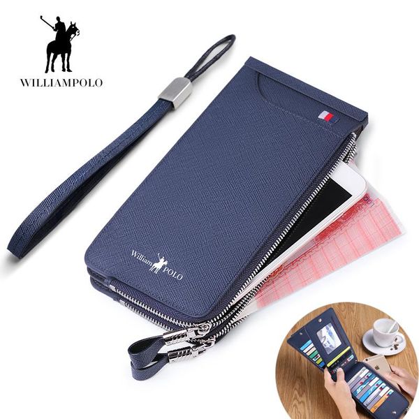 wallets williampolo mens wallet zipper hasp long genuine leather business phone holder purse male clutch 29 card, Red;black
wallets williampolo mens wallet zipper hasp long genuine leather business phone holder purse male clutch 29 card, Red;black